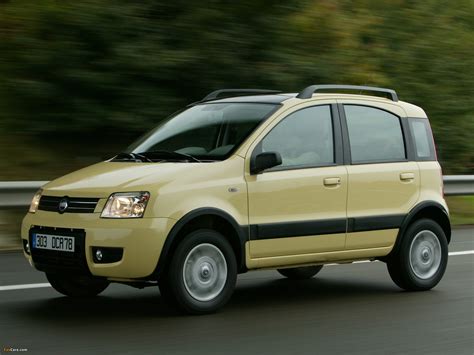 Fiat Panda 169 2004 vista esterna