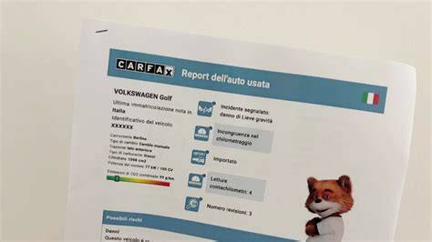 Rapporto CARFAX per auto usata Lexus