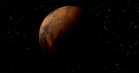 Marte visto dallo spazio