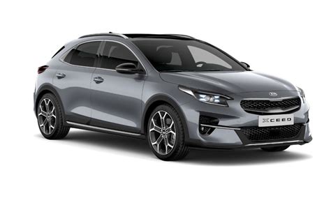 Kia XCeed grigia vista laterale