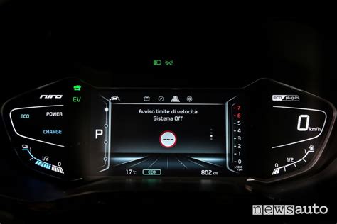Quadro strumenti Kia Niro messaggio Coasting