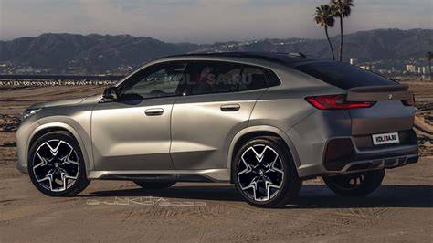 BMW X2 vista laterale suv coupé