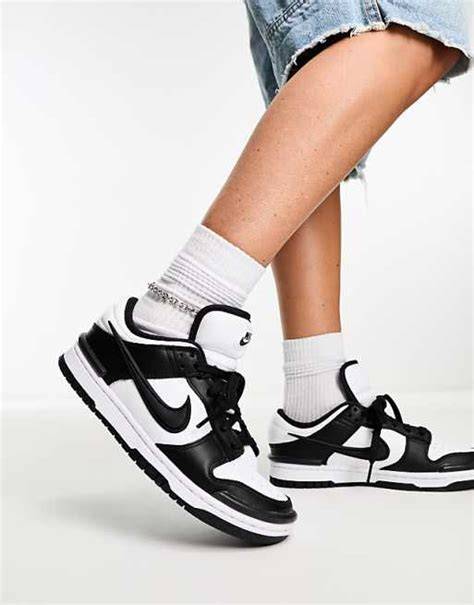 Scarpe Nike Dunk Panda bianche e nere